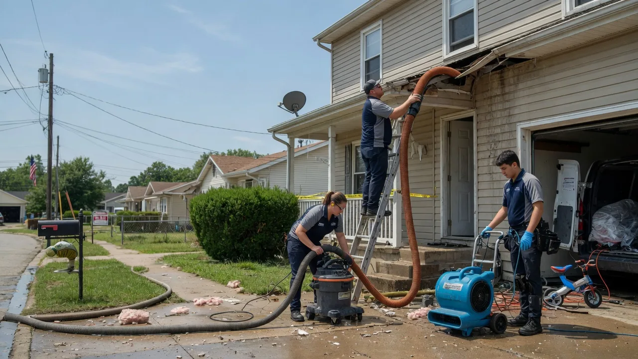 Water Damage Restoration in Dorsey, IL near me